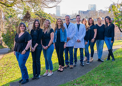 The dedicated dental team at uptown family dental.